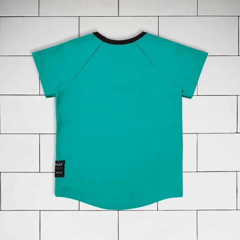 Kids T-shirt colour turquoise Vermét view2