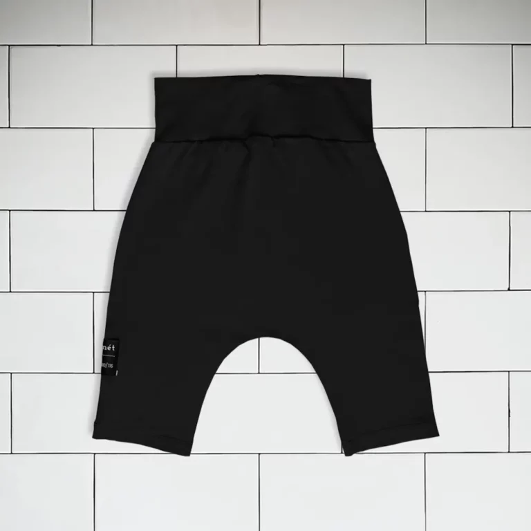 Kids baggy shorts colour black Vermet view2