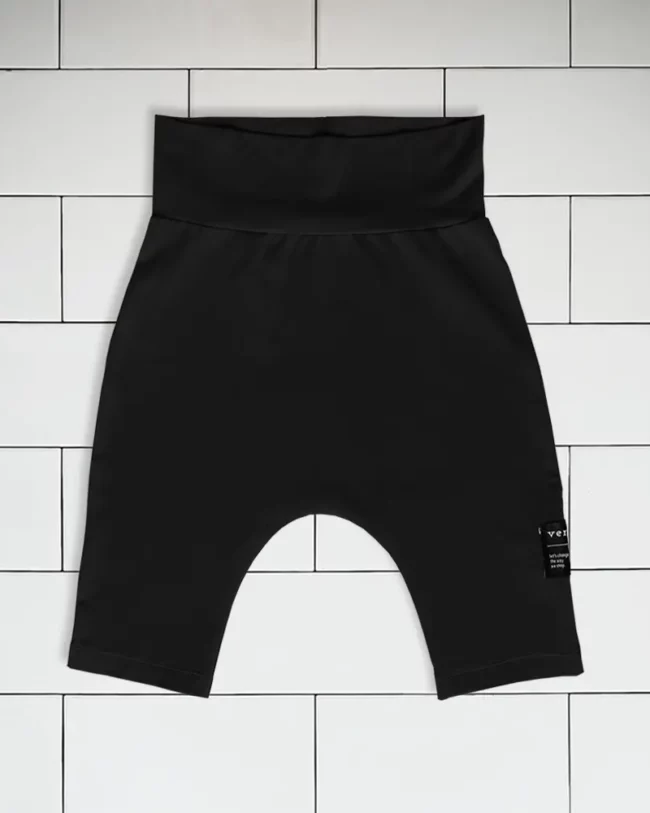 Kids baggy shorts colour black Vermét view1