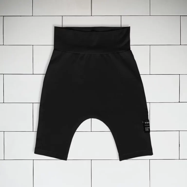 Kids baggy shorts colour black Vermét view1