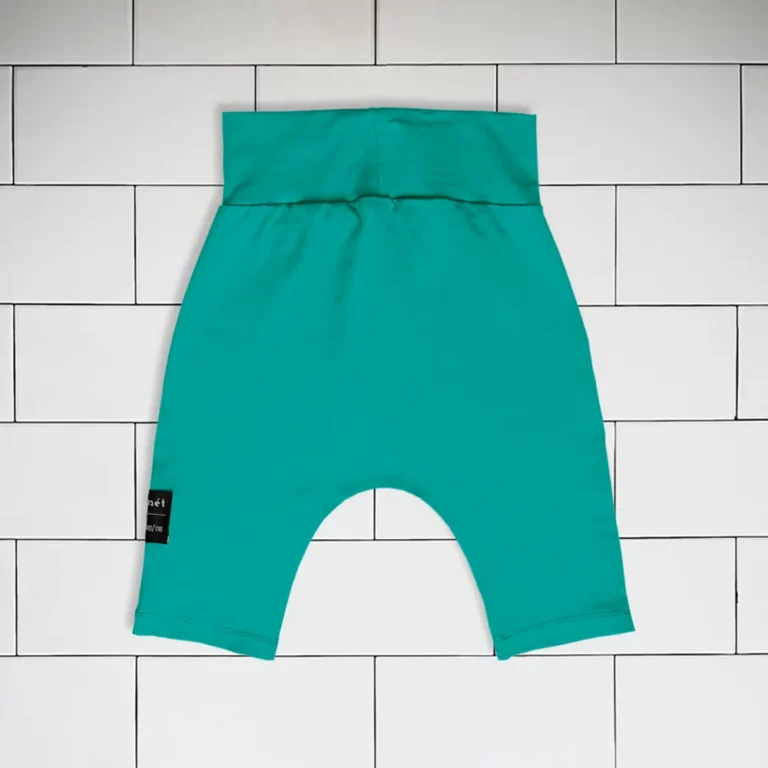 Kids baggy shorts colour turquoise Vermét view2