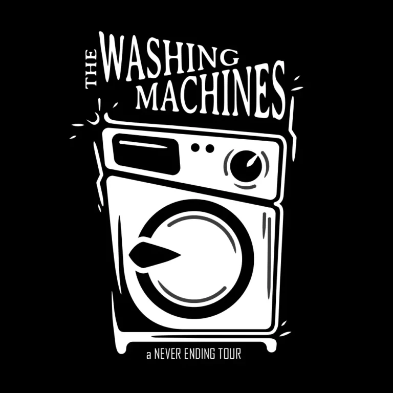 Vauvan Body "The Washing Machines" - Musta - Image 2